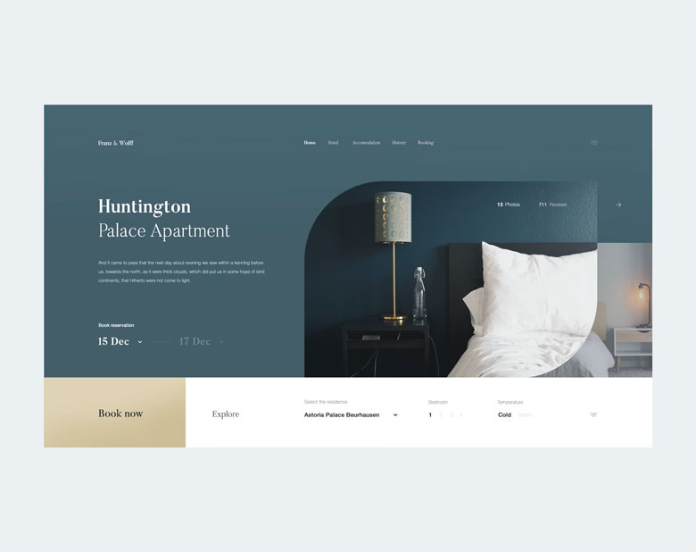 Hotel Website Design