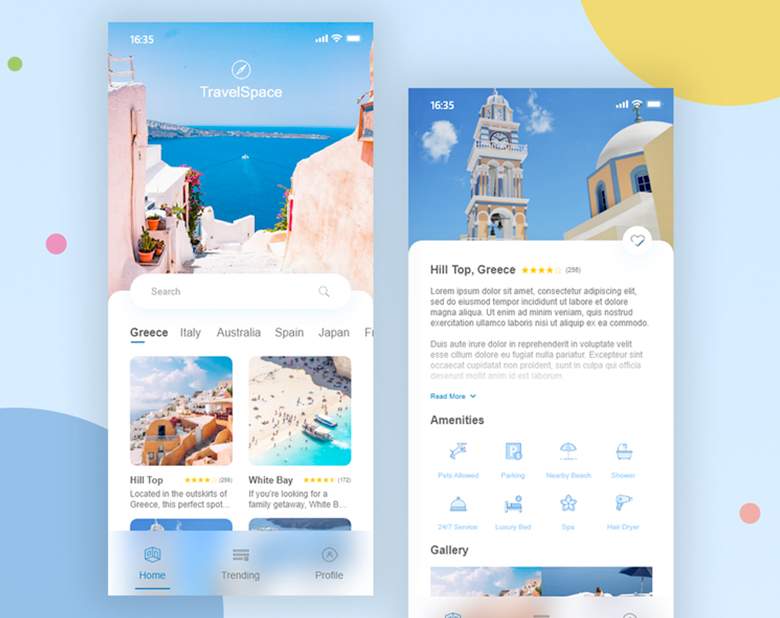 Select Website Colors Greece